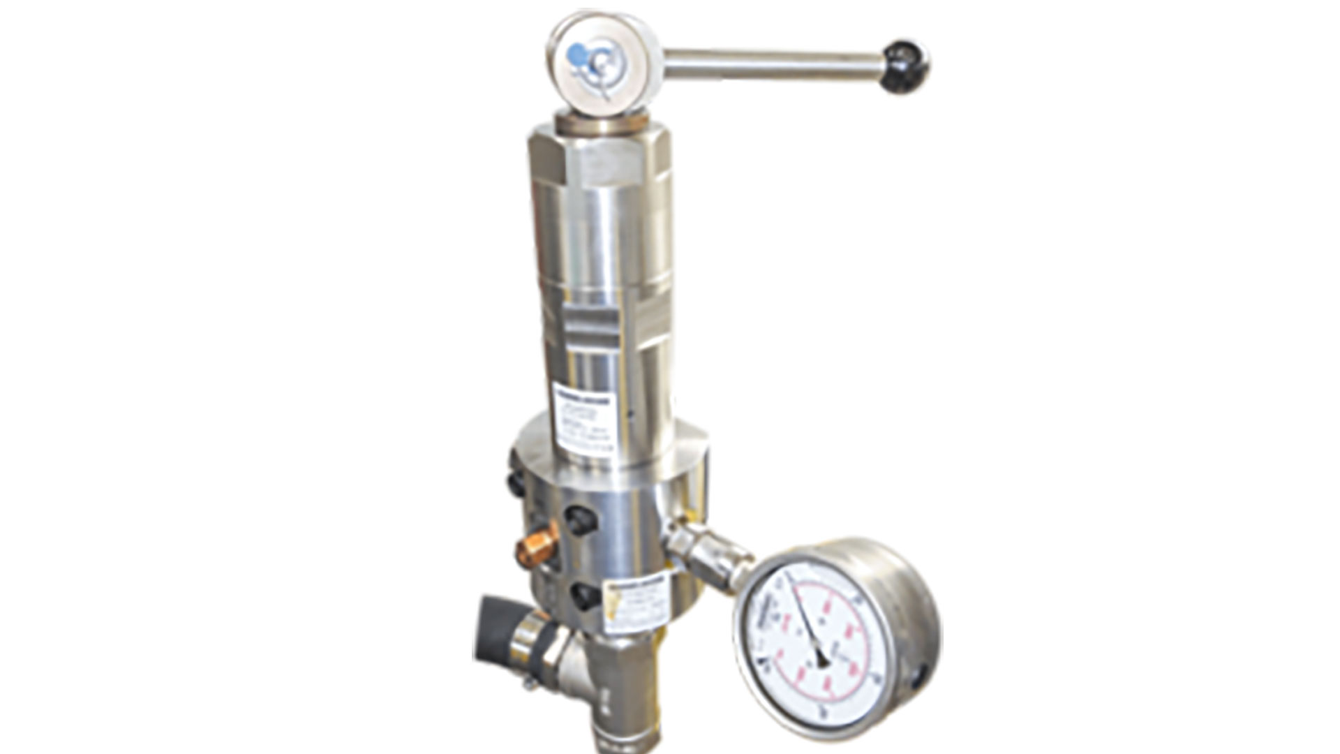  Təzyiq nəzarət klapanları, əl ilə idarə 