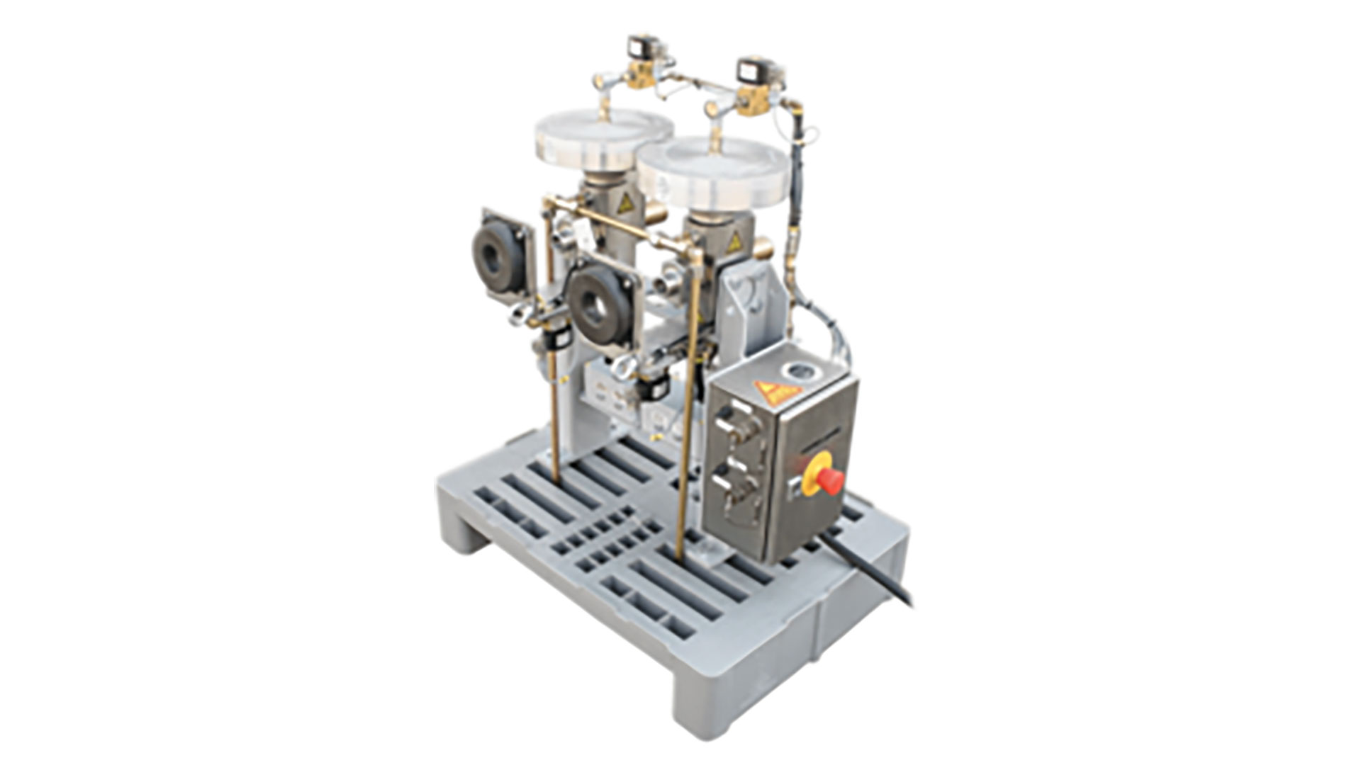 Elektropnevmatik keçid klapan